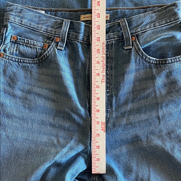 Levi's Premium Ribcage Straight Ankle Women's Jeans Sz 29 - Picture 7 of 14